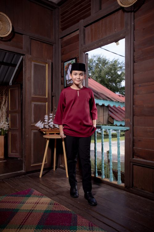 Kids Size – Burgundy