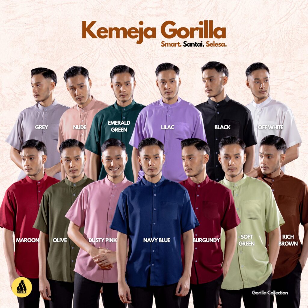 Kemeja Gorilla Catalog