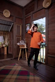 Kurta Gorilla Kids Size - Brick Orange - Image 4