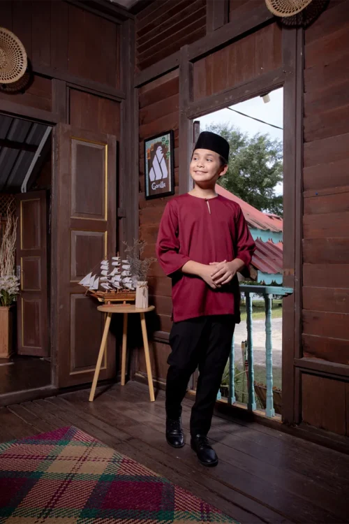 Kids Size – Burgundy