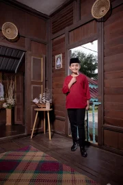 Kurta Gorilla Kids Size - Maroon - Image 3