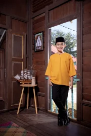 Kurta Gorilla Kids Size - Mustard - Image 3