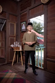 Kurta Gorilla Kids Size - Olive Green - Image 3