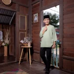 Kurta Gorilla Kids Size - Soft Green